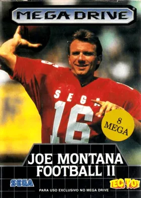 Joe Montana II Sports Talk Football (World) (Rev A) box cover front